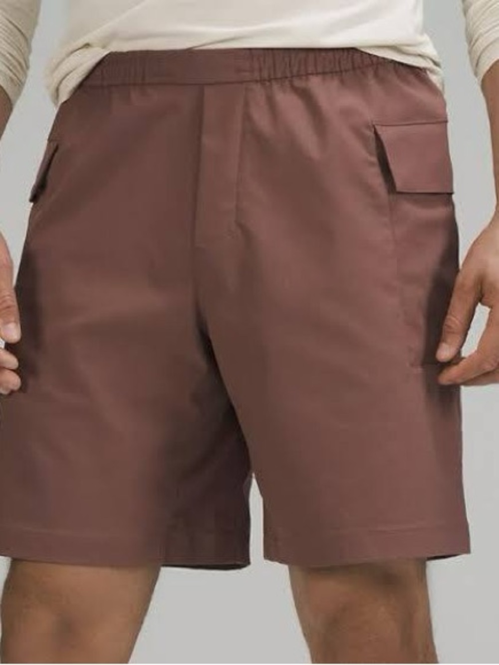 Lululemon XXL Utilitarian Cargo Short 9" Smoky Topaz Brown Men GUC 2XL